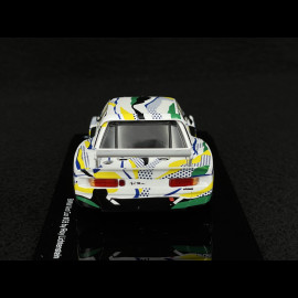 BMW 320i E21 Turbo Gr.5 n° 50 9. 24h Le Mans 1977 Art Car Roy Lichtenstein 1/43 Norev 80425B54CD2