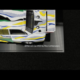 BMW 320i E21 Turbo Gr.5 n° 50 9. 24h Le Mans 1977 Art Car Roy Lichtenstein 1/43 Norev 80425B54CD2