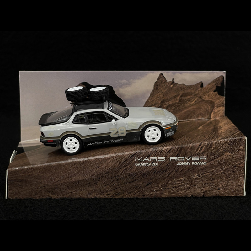 Porsche 944 1981 Grams28 Mars Rover Grau 1/64 Tarmac Works T64S-018-G28