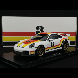 Porsche 911 GT3 Type 992.2 2025 Andial Livery White / Red / Yellow 1/18 Spark WAP02154526GT3