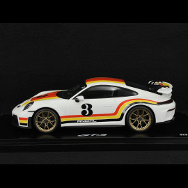 Porsche 911 GT3 Type 992.2 2025 Andial Livery White / Red / Yellow 1/18 Spark WAP02154526GT3