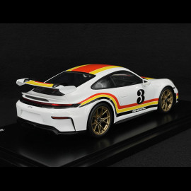 Porsche 911 GT3 Type 992.2 2025 Andial Livery White / Red / Yellow 1/18 Spark WAP02154526GT3