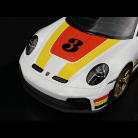 Porsche 911 GT3 Typ 992.2 2025 Andial-Lackierung Weiß / Rot / Gelb 1/18 Spark WAP02154526GT3