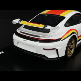 Porsche 911 GT3 Type 992.2 2025 Andial Livery White / Red / Yellow 1/18 Spark WAP02154526GT3
