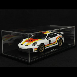 Porsche 911 GT3 Typ 992.2 2025 Andial-Lackierung Weiß / Rot / Gelb 1/18 Spark WAP02154526GT3