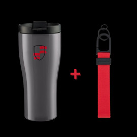 Porsche Thermos Mug and Porsche Keyring 911 GT3 S/C