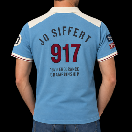 Jo Siffert Poloshirt 917 Hellblau - Herren