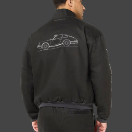Porsche 911 Jacke Legacy Puma Pepita Schwarz 637101-01 - Unisex