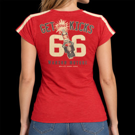 Get Kicks 66 T-Shirt Red - Women