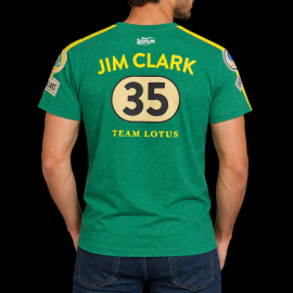 Jim Clark T-Shirt Ollon-Villars 1965 Grün Rennen - Herren