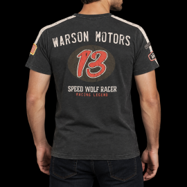 Speed ​​Wolf T-Shirt n° 13 Carbonschwarz - Herren