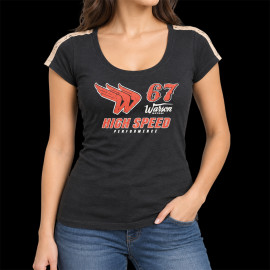 67 Wings T-shirt Vintage design Warson Anthrazitgrau - Damen