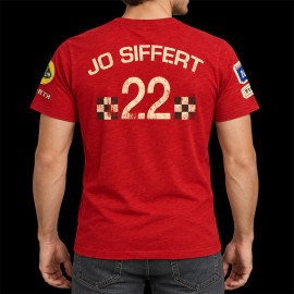 Jo Siffert T-shirt n°22 Ollon Villars 1962 Warson Rot - Herren