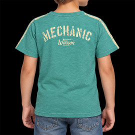 Warson Racing T-shirt Mechanic Birdcage n°53 Green 16-753 - kids