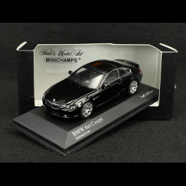 BMW 6er Coupé 2006 Schwarz 1/43 Minichamps 431026020
