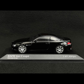 BMW 6er Coupé 2006 Schwarz 1/43 Minichamps 431026020