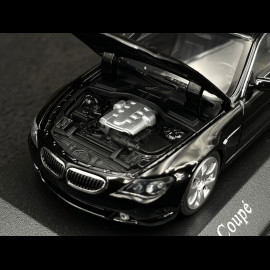 BMW 6er Coupé 2006 Schwarz 1/43 Minichamps 431026020