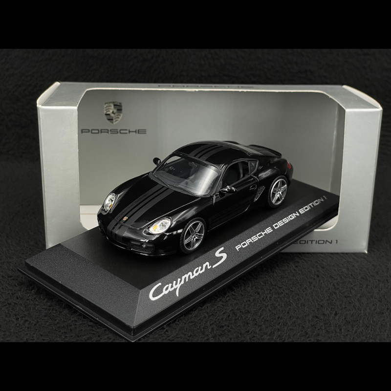Porsche Cayman S Type 987 2006 Porsche Design Edition 1 Black 1/43 Minichamps WAP02002018