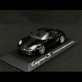 Porsche Cayman S Type 987 2006 Porsche Design Edition 1 Black 1/43 Minichamps WAP02002018