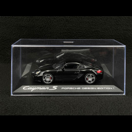 Porsche Cayman S Type 987 2006 Porsche Design Edition 1 Black 1/43 Minichamps WAP02002018