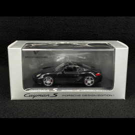 Porsche Cayman S Type 987 2006 Porsche Design Edition 1 Black 1/43 Minichamps WAP02002018