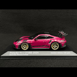 Porsche 911 GT3 RS Typ 992 2024 Weissach Package Sternrubin 1/43 Minichamps 413062123
