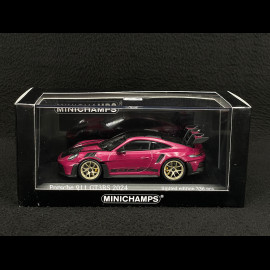 Porsche 911 GT3 RS Typ 992 2024 Weissach Package Sternrubin 1/43 Minichamps 413062123