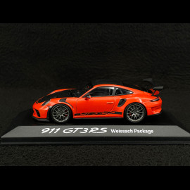Porsche 911 GT3 RS Type 991.2 2018 Weissach Package Orange Fusion 1/43 Minichamps WAP0201620J