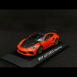 Porsche 911 GT3 RS Typ 991.2 2018 Weissach Package Orange Fusion 1/43 Minichamps WAP0201620J