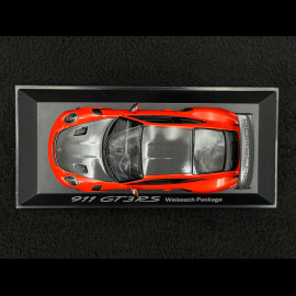 Porsche 911 GT3 RS Type 991.2 2018 Weissach Package Orange Fusion 1/43 Minichamps WAP0201620J