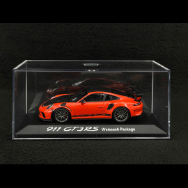 Porsche 911 GT3 RS Typ 991.2 2018 Weissach Package Orange Fusion 1/43 Minichamps WAP0201620J
