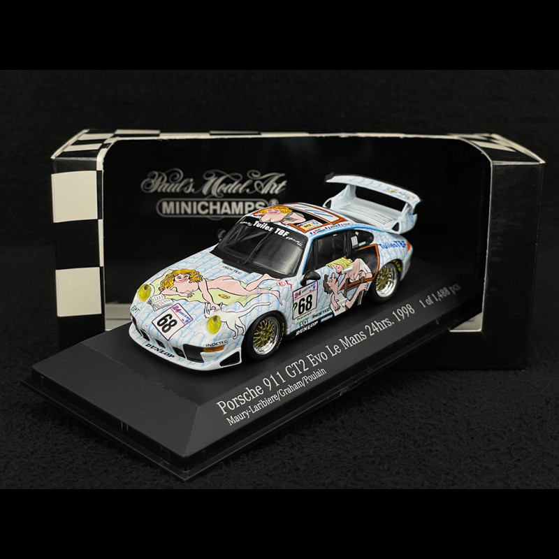 Porsche 911 GT2 Evo n° 68 24h Le Mans 1998 1/43 Minichamps 430986768