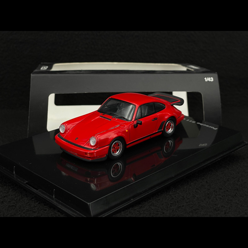 Porsche 911 Carrera 3.2 Typ 930 Club Sport 1984 Indischrot 1/43 Norev PM0067