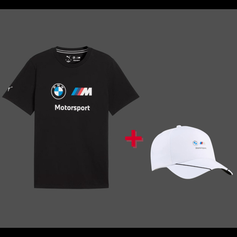 BMW T-Shirt und BMW Motorsport Cap