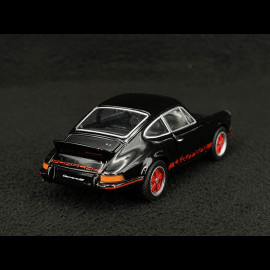 Set Porsche 911 Carrera RS 2.7 1973 on Trailer and Volkswagen T2 Combi 1/38 Welly MAP01023025