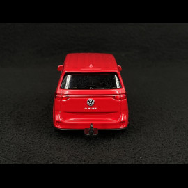 Set mit Porsche 911 GT3 RS Typ 992 2023 auf Anhänger und Volkswagen ID Buzz Combi 1/38 Welly MAP01024025