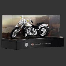 Harley Davidson Adventskalender FXST Softail 1984 Silber 1/24 Franzis 67284