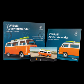 Volkswagen Adventskalender Bulli / Combi T2 1975 Orange / Weiß 1/43 Franzis 67223