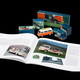 Volkswagen Advent Calendar Bulli / Combi T2 1975 Orange / White 1/43 Franzis 67223