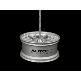 Memo Halter Lenkrad Silber AutoArt 40408