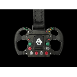 F1 Lenkrad Schlüsselanhänger Schwarz AutoArt 40463
