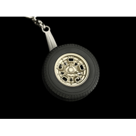 Lamborghini Schlüsselanhänger Miura SV Goldene Felge AutoArt 40453