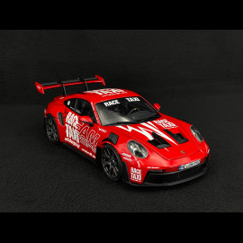 Porsche 911 GT3 RS Typ 992 2024 Getspeed Race Taxi Rot 1/18 Minichamps 110062040