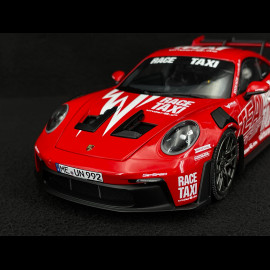 Porsche 911 GT3 RS Typ 992 2024 Getspeed Race Taxi Rot 1/18 Minichamps 110062040