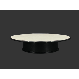Rotating Display Stand for 1/18 Models Silver 25.5 cm Premium Quality AutoArt 98015