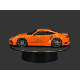 Drehbarer Präsentationsständer für Modelle im Maßstab 1/18 Schwarz 25,5 cm Premium Qualität AutoArt 98014