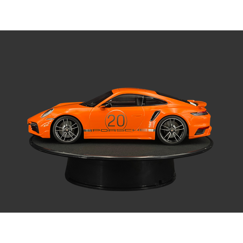 Drehbarer Präsentationsständer für Modelle im Maßstab 1/18 Schwarz 25,5 cm Premium Qualität AutoArt 98014
