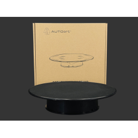 Drehbarer Präsentationsständer für Modelle im Maßstab 1/18 Schwarz 25,5 cm Premium Qualität AutoArt 98014