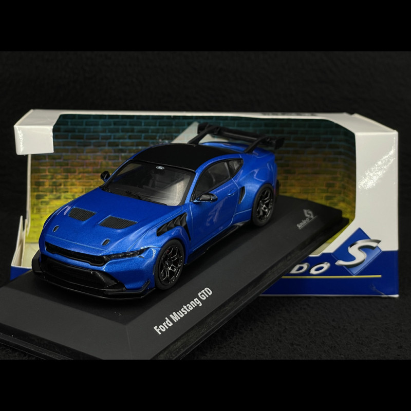 Ford Mustang GTD 2025 Indulgent Blue 1/43 Solido S4318301
