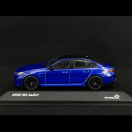 BMW M5 Sedan 2024 Marina Bay Blue 1/43 Solido S4317551
